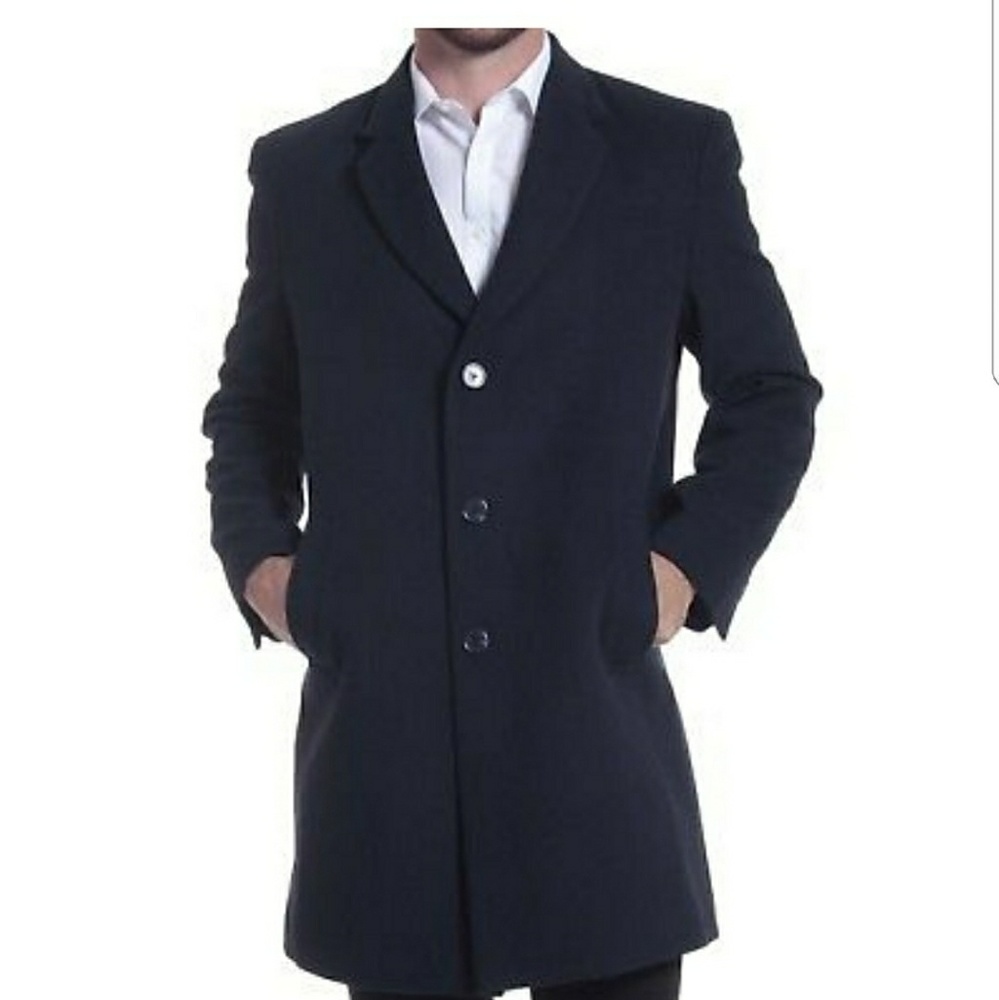 Alpine Swiss Luke Mens Wool Coat